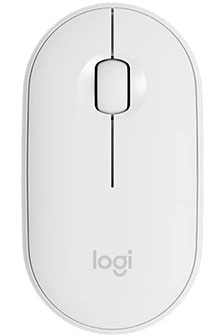 Мышь Logitech Pebble M350 Wireless White
