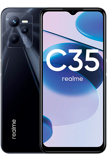 Realme C35 4/128GB Glowing Black